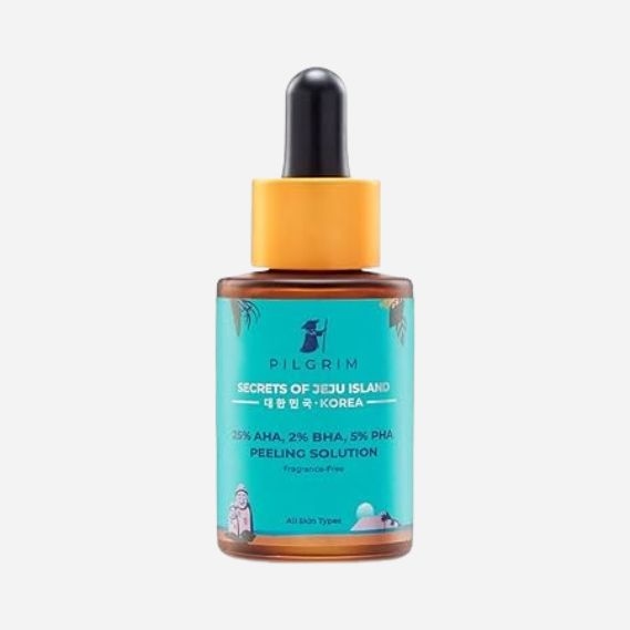 Pilgrim 25% AHA + 2% BHA + 5% PHA Peeling Solution for Face 30 ml 1