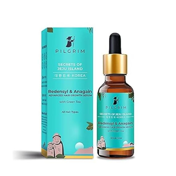 Pilgrim Redensyl 3% + Anagain 4% Advanced Hair Growth Serum (50ml) 1