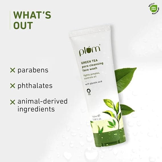 Plum Green Tea Pore Cleansing Face Wash For Oily Skin 100 ml 1