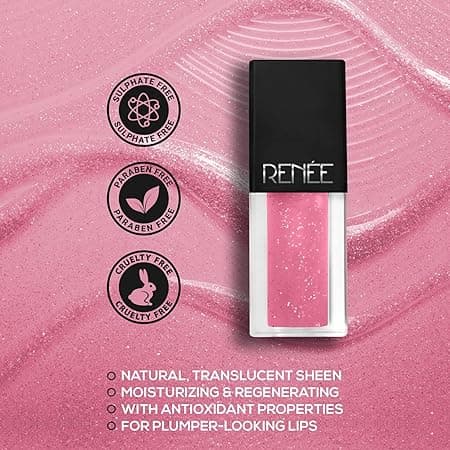 Renee See Me Shine Lip Gloss Pink Pow Wow 2.5ml 2