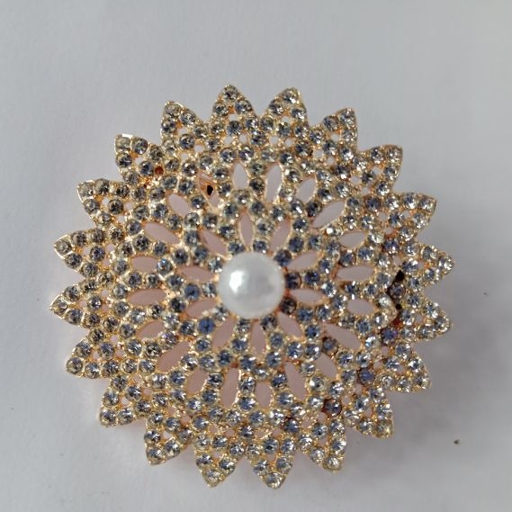 Nepal's Favorite Round Chakra Shape nagg Saree Pin 2