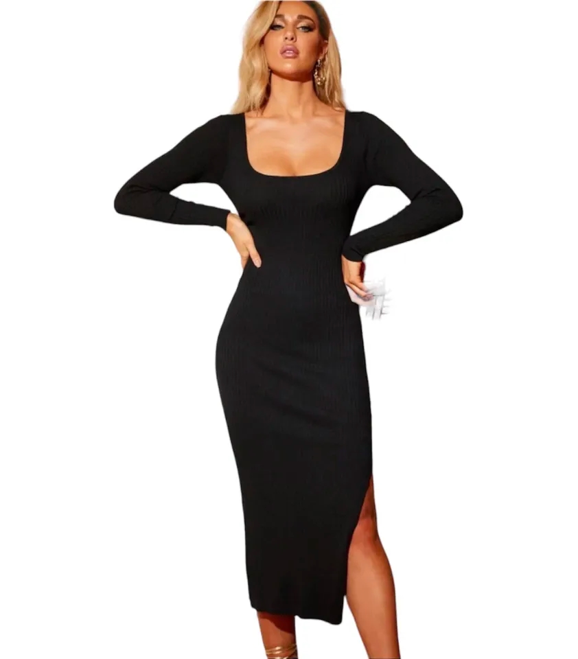 New Side Cute Summer Bodycon Dress For Women 1