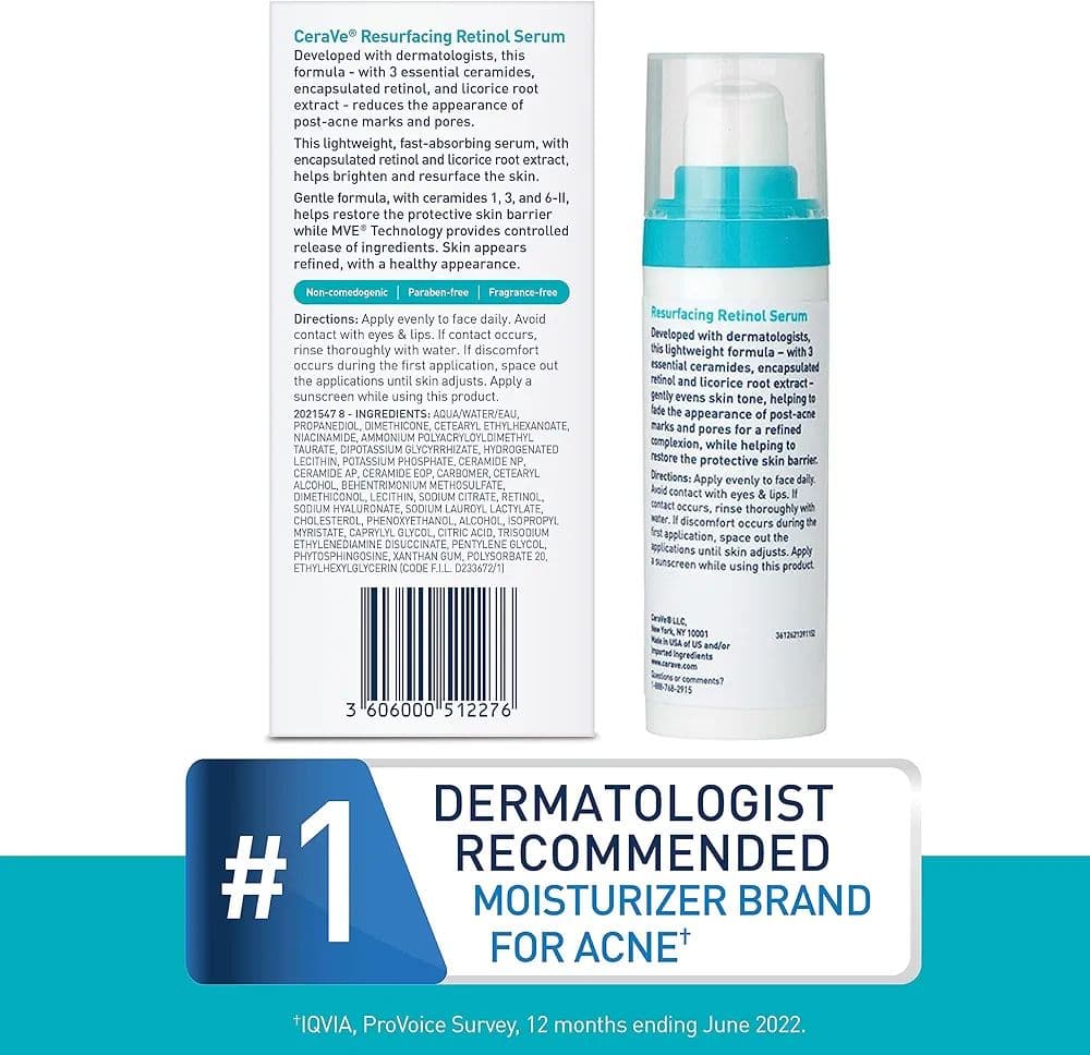 CeraVe Resurfacing Retinol Serum - 30ML 1
