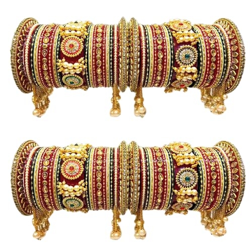 Women's Alloy Designer Bridal Chooda Set 1