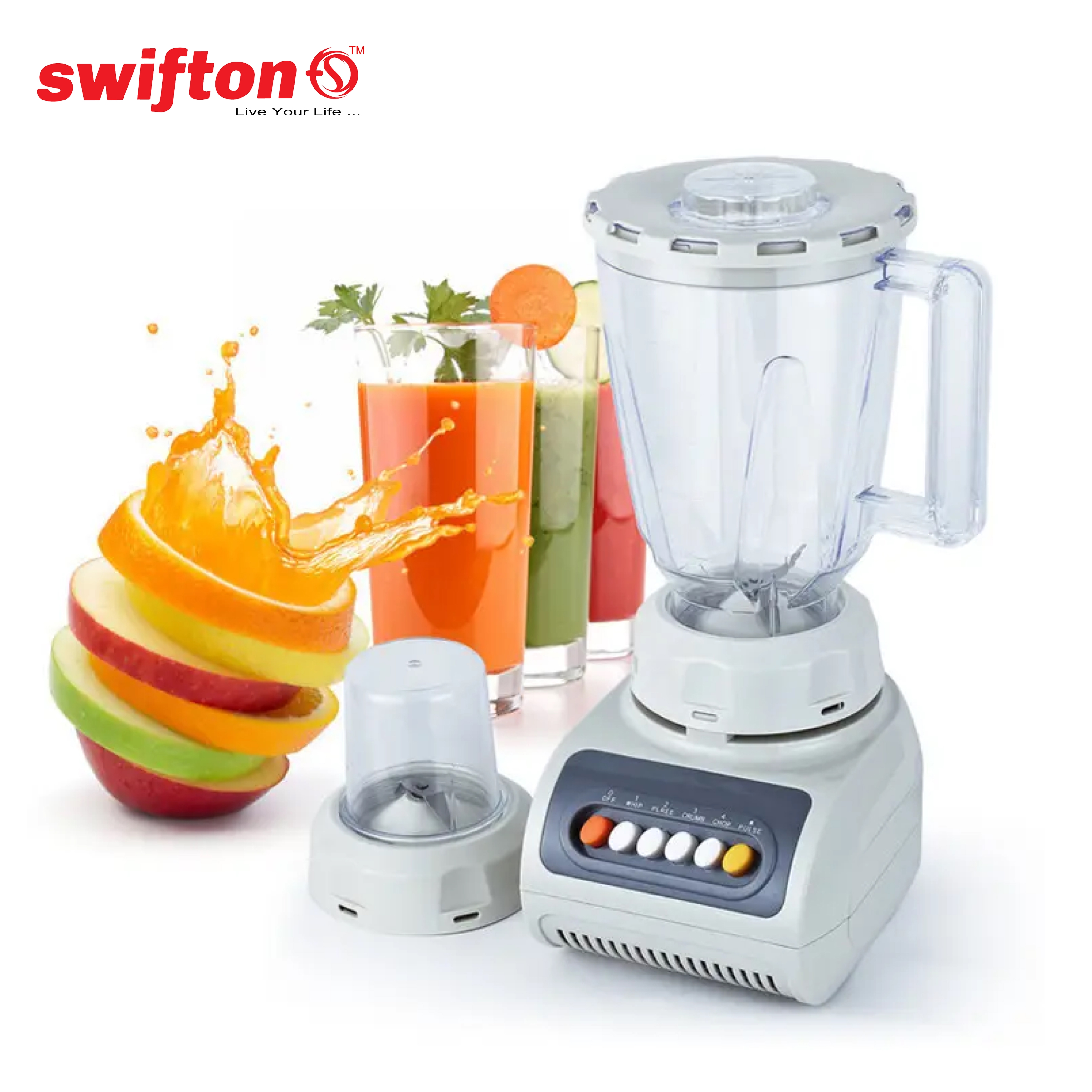 SWIFTON Juicer Blender Grinder 2 in 1 Heavy Duty Multi propose 350-watt 1