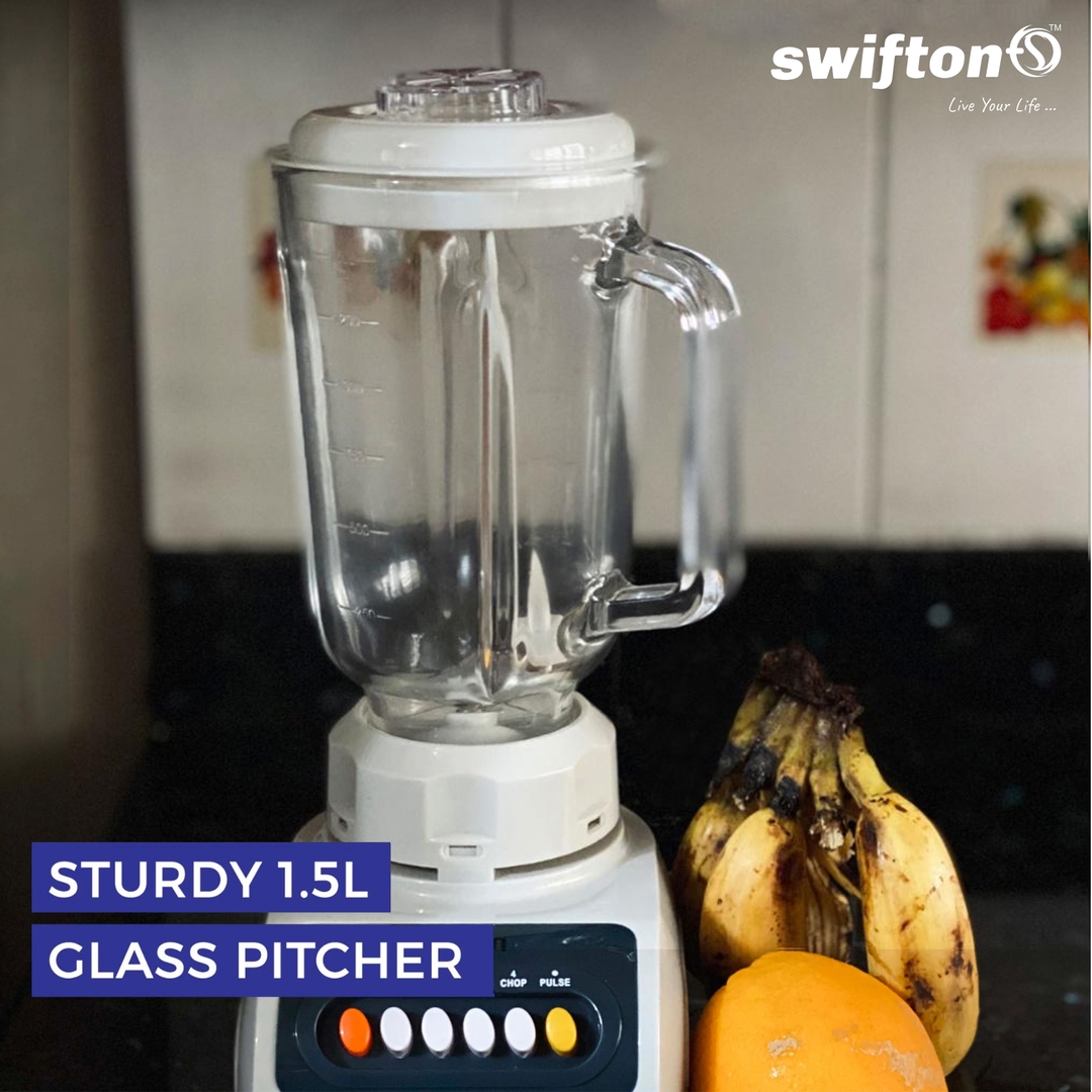 SWIFTON Juicer Blender Grinder 2 in 1 Heavy Duty Multi propose 350-watt 6