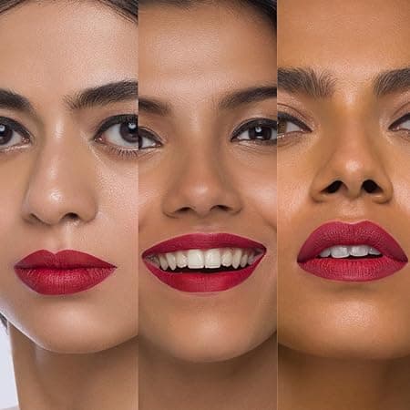 SUGAR Cosmetics Matte Attack Lipstick for Women - 2gm, 04 Maroon Color, Transferproof & Smudgeproof , Lasts upto 12hrs, Enriched With Jojoba Oil 4