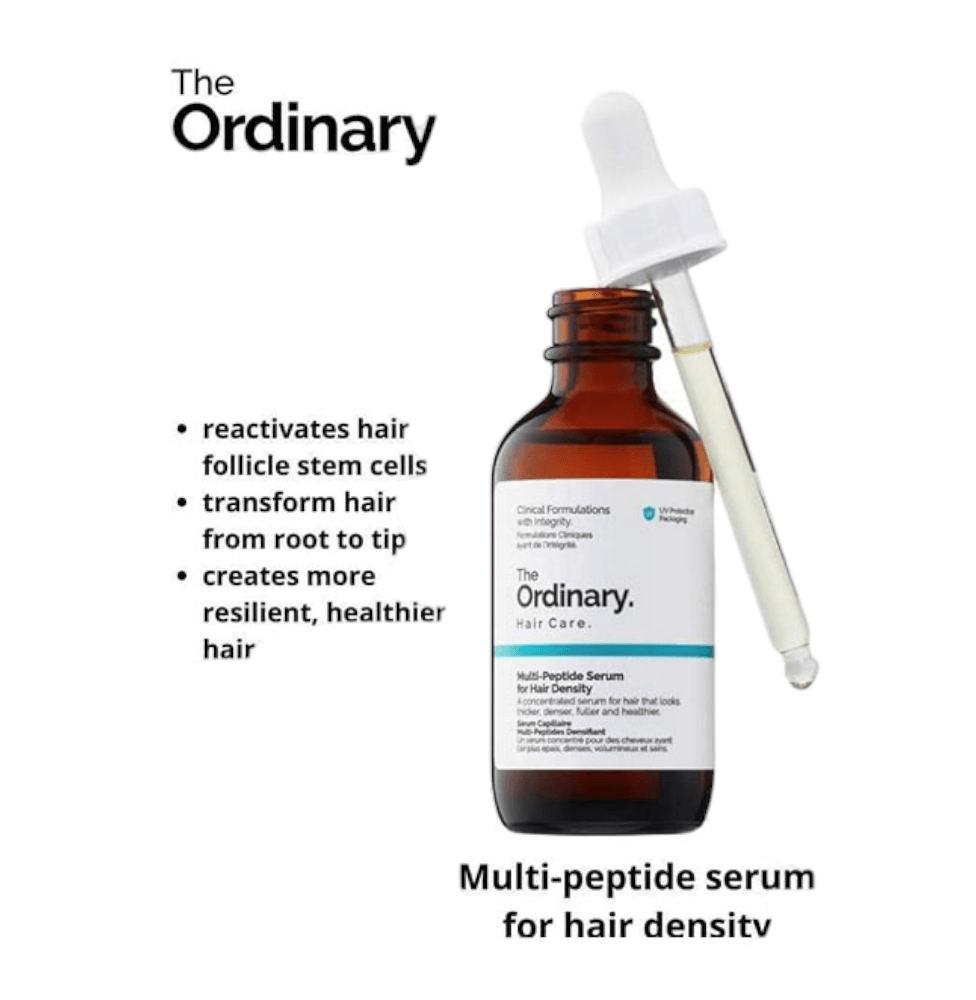 The Ordinary Multi-Peptide Hair Growth Serum for Hair Density -60ml 4