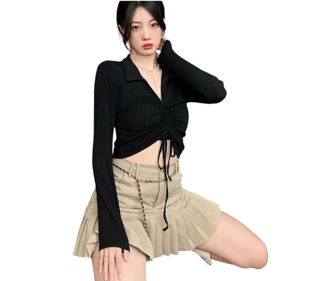 New Model Summer Croup T shirt For Women