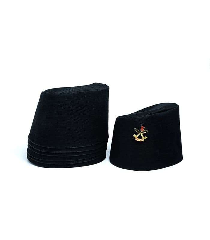 Black Dhaka Topi And Khukuri Cross 1