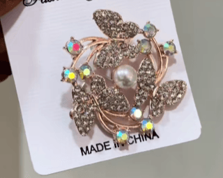 Stylist Stone Work Saree Pins For Women and Girls