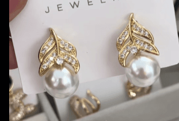 Pearl Moti Earrings for Women Girl