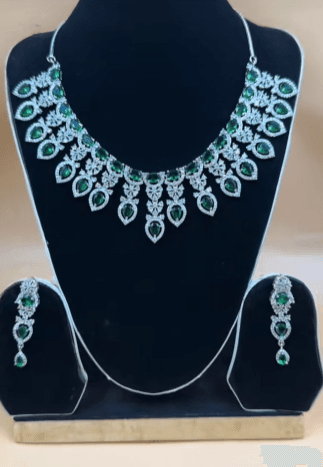 Sterling Silver Necklace Set for Women 2