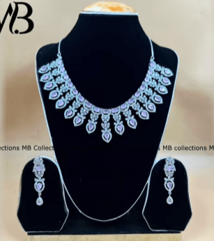 Sterling Silver Necklace Set for Women