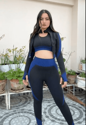 3 Pcs GYM Sets for Workout and Yoga Ladies 1