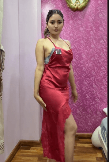 Look Book Red Lingries bikini Sets Silky Nighty wear for ladies 3