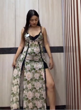 3 layer cut out out Night wear 1