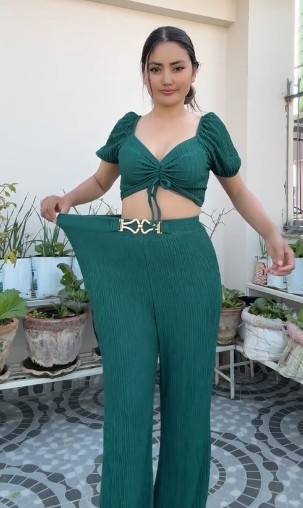 Coresets Green Ruffle Sets 2 pcs 4