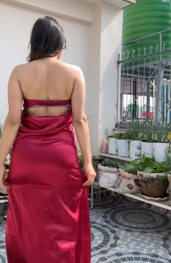 Valentines dresses for Women One Piece Nighty wear 3