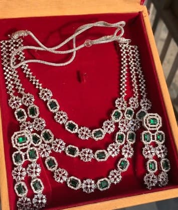 Three Layer Ad set High Quality Necklace 3