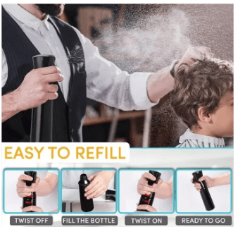 1Piece Professional Hairdressing Class Spray Bottle Salon Barber Hair Tools Water Sprayer 2