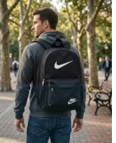 Nike Elemental Backpack with Large Logo - Durable Water-Resistant Sports Bag for Men & Women 1
