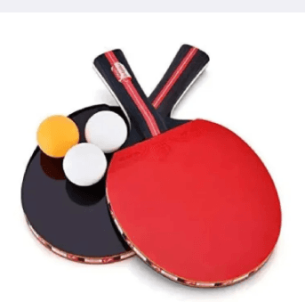 SYP Best Quality 2Pcs bat Table Tennis Racket with 3 Balls 2
