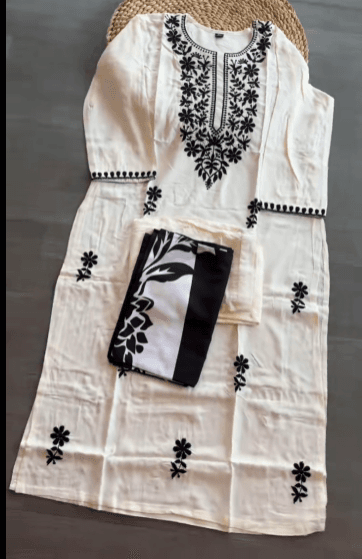 full cotton kurti sets 3 pcs for summer wear