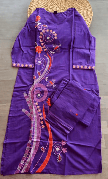 Full cotton 3 pc Kurti sets