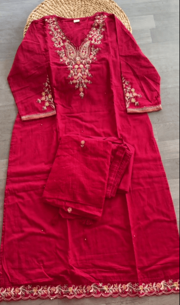 Full cotton summer Kurti sets 3 Pcs 1