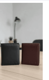 Leather Blue Book Wallet For Men Set Of 1 1