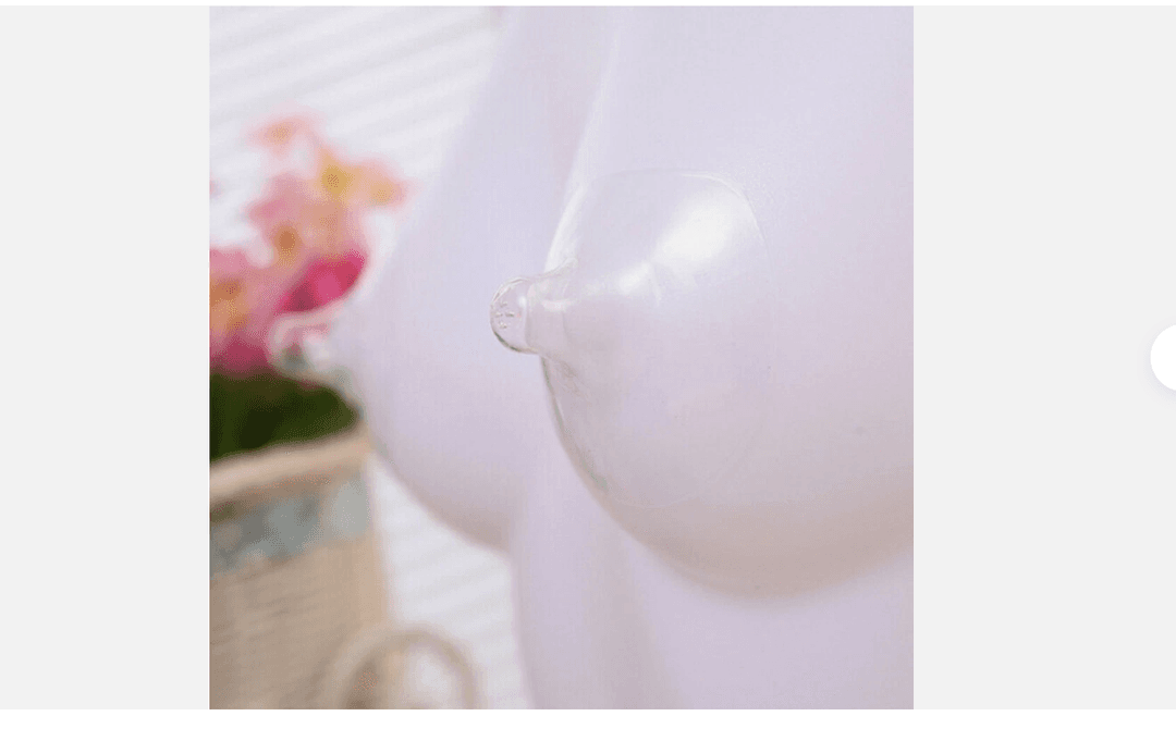 2 Pcs Silicone Nipple Shields Protectors - Soft Breast Feeding Protection Cover for Baby & Mother 3