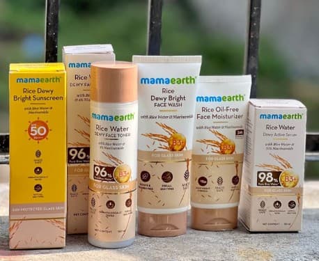 Mama Earth Rice and water Skin care 3