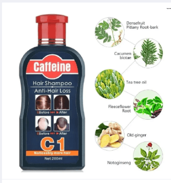 Caffeine Hair Growth Shampoo 200 ml Hair Loss Treatment Shampoo 2