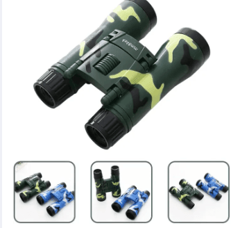 4x48mm Kids Binoculars Toy Bird Watching & Outdoor Play Birthday Gift Boys Girls Durbin Telescope ST