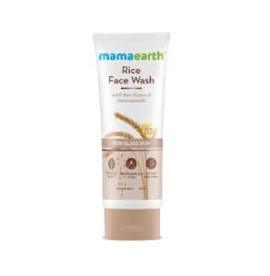 Mamaearth Rice Dewy Bright Face Wash With Rice Water & Niacinamide for Glass Skin