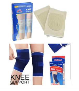Combo Set Of 2 Elastic Knee Support For Pain Relief