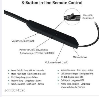 100 Hours Standby Backup Rockerz Power King BT Max Wireless Neckband Super Sound Super Premium 5