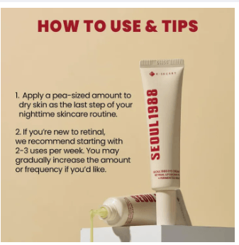 1988 Retinol Eye Cream – 30ml | Korean Skincare | Anti-Aging, Wrinkle Care, Brightening & Firming for All Skin Types 3