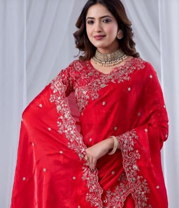 Shivshakti Collection Zari Art Silk Designer Saree 3