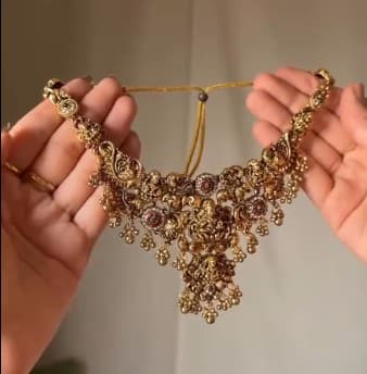 Temple necklace sets With Earring and Necklace Sets