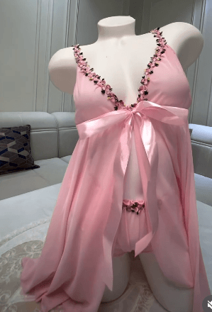Pink color Bikini sets New Lingerie Set Women Bra 3