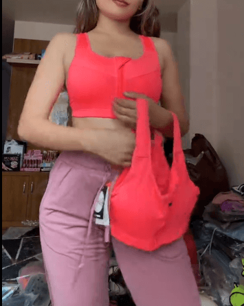 Look Book Women's Sports Bra | Wirefree Full Coverage Sports Bra 3