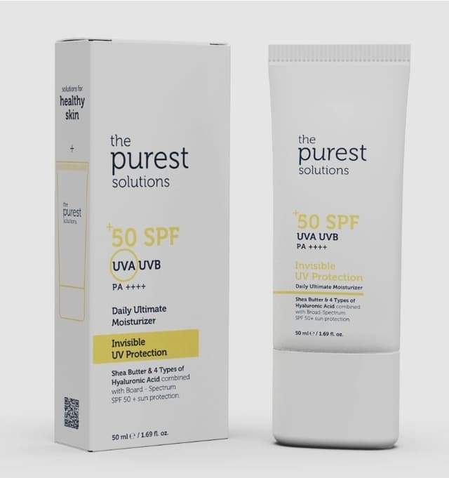 The purest solution sunscreen 50spf