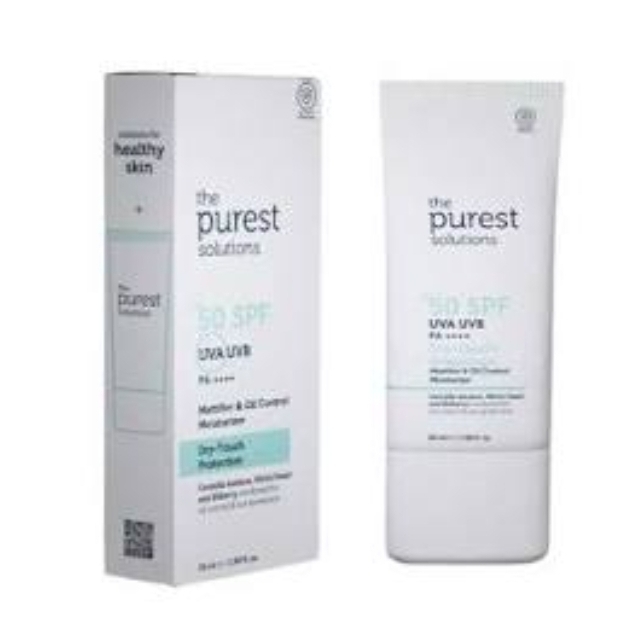 The purest solution spf 50 mattifying oil control 1