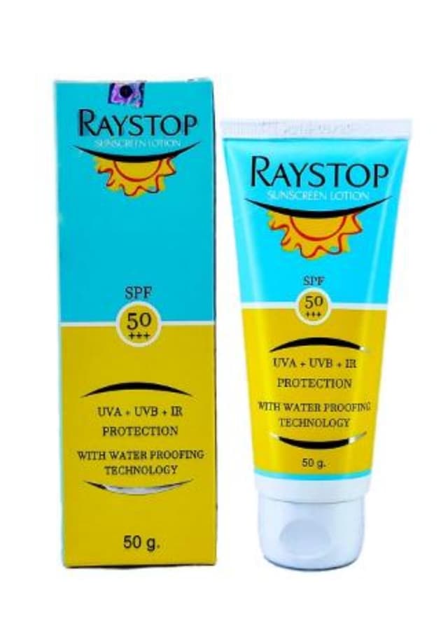 Raystop sun screen lotion