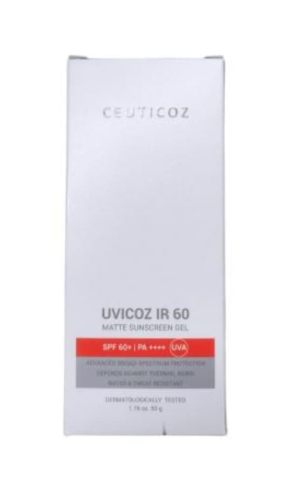 Ceuticoz ir 60matte sunscreen gel