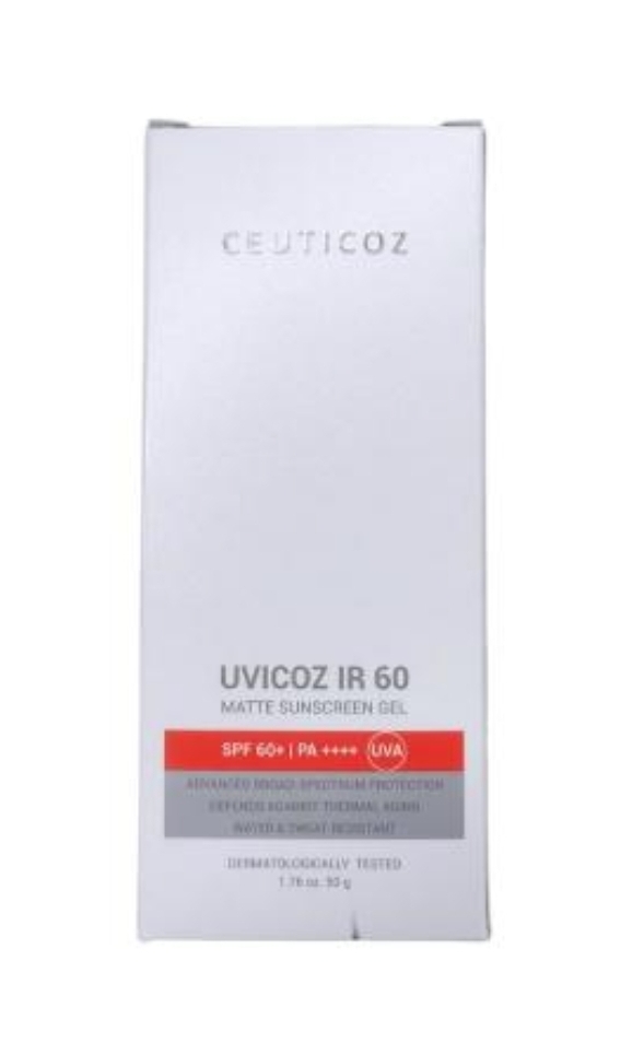 Ceuticoz ir 60matte sunscreen gel 1