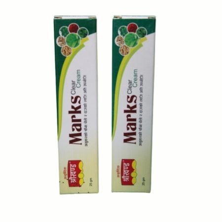 Shrikhand Ayurbedic marks Clear cream - 25 g - 2 Pcs Combo 1