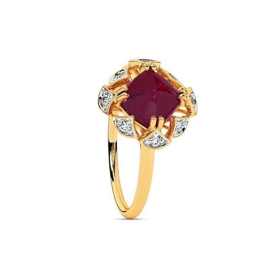 Silver 18K Gold and Rose Gold Plated Layered Love Dual Hearts Ring 2